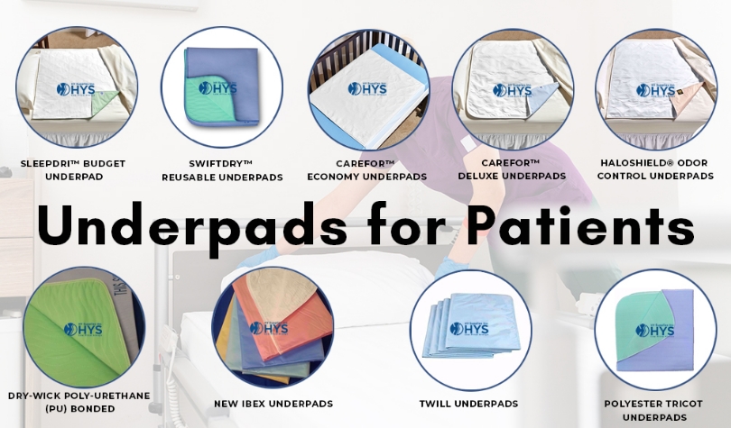 How do you find the best underpads for patients who are bedridden?